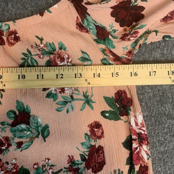 Forever 21 Shirt Womens Small Off Shoulder Flare Sleeve Boho Romantic Feminine S - Picture 4 of 6